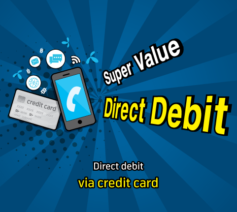 direct debit credit card